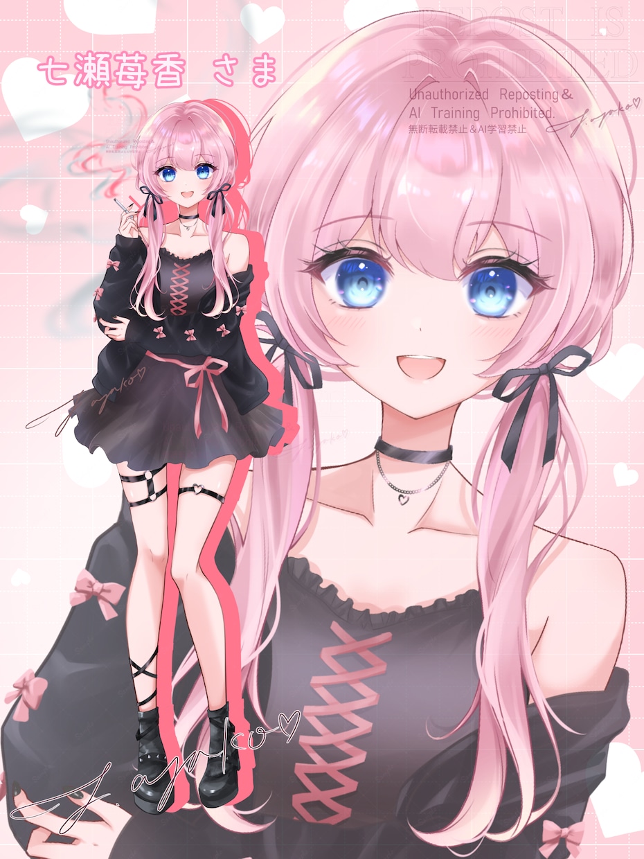 専業絵師がVTuberやIRIAM立ち絵制作します 実績多数！丁寧安心安全！心を込めて描きます！ イメージ6