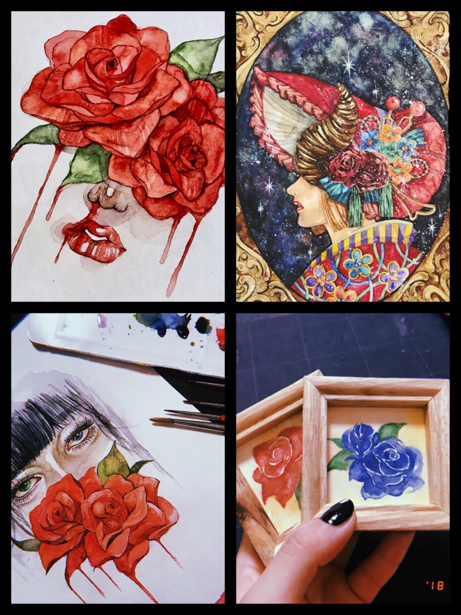 挿絵や似顔絵、ウェルカムボード描きます 毒かわいい世界観をお届けします イメージ4