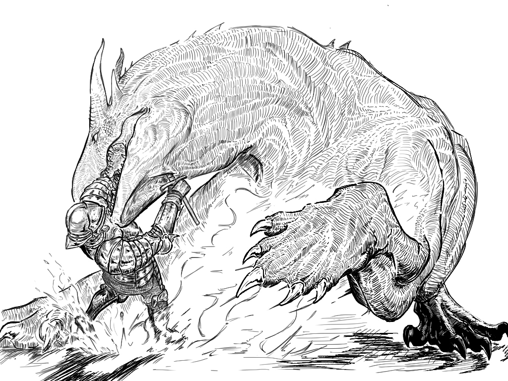 モンスターのイラストを描きます ご自由にお使いいただいて構いません。 イメージ1