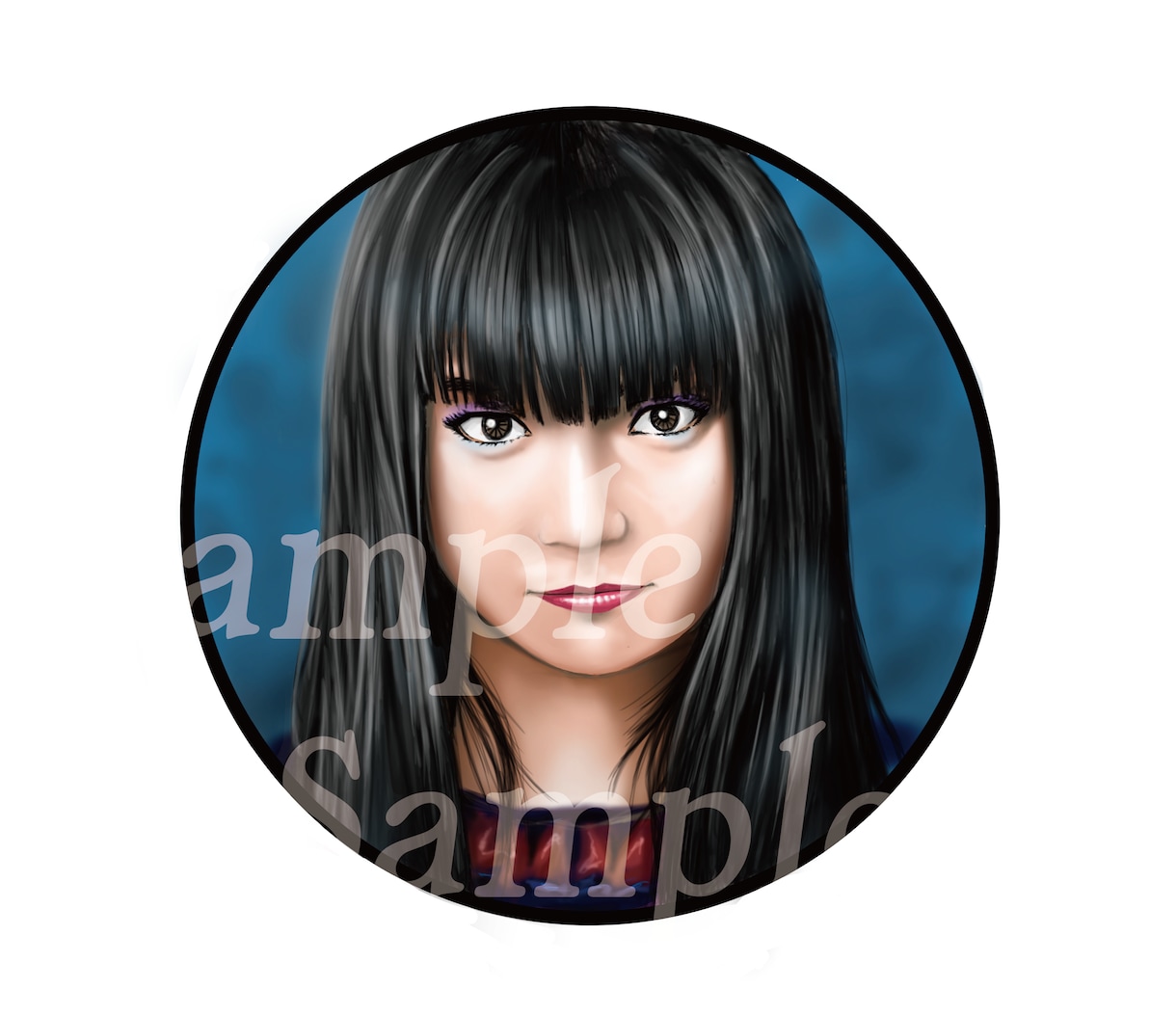 注目集めるリアルな似顔絵お描きします 画像加工ではありません、フリーハンドで描いております。 イメージ1
