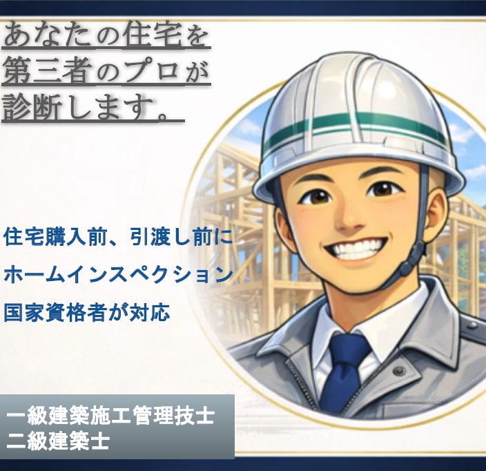 購入前の住宅診断｜現場監督が床下まで潜ります 作る側を知る現場監督が第三者目線で診断。写真付き報告書付き！ イメージ2