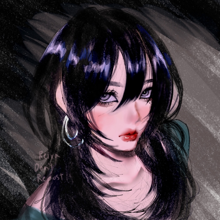 最短3日/厚塗りイラスト制作/アイコン制作します 色気づく瞳と耽美な色気。あなたの「好き」を深みのある厚塗り イメージ5