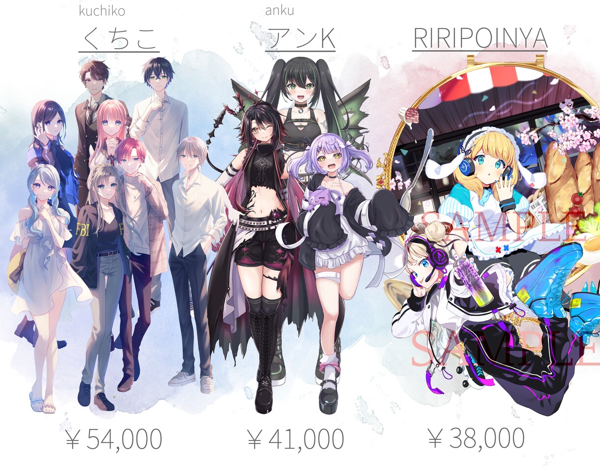 0からVtuber作ります 【PROと提携・監修！】全行程担当柔軟に対応します イメージ7