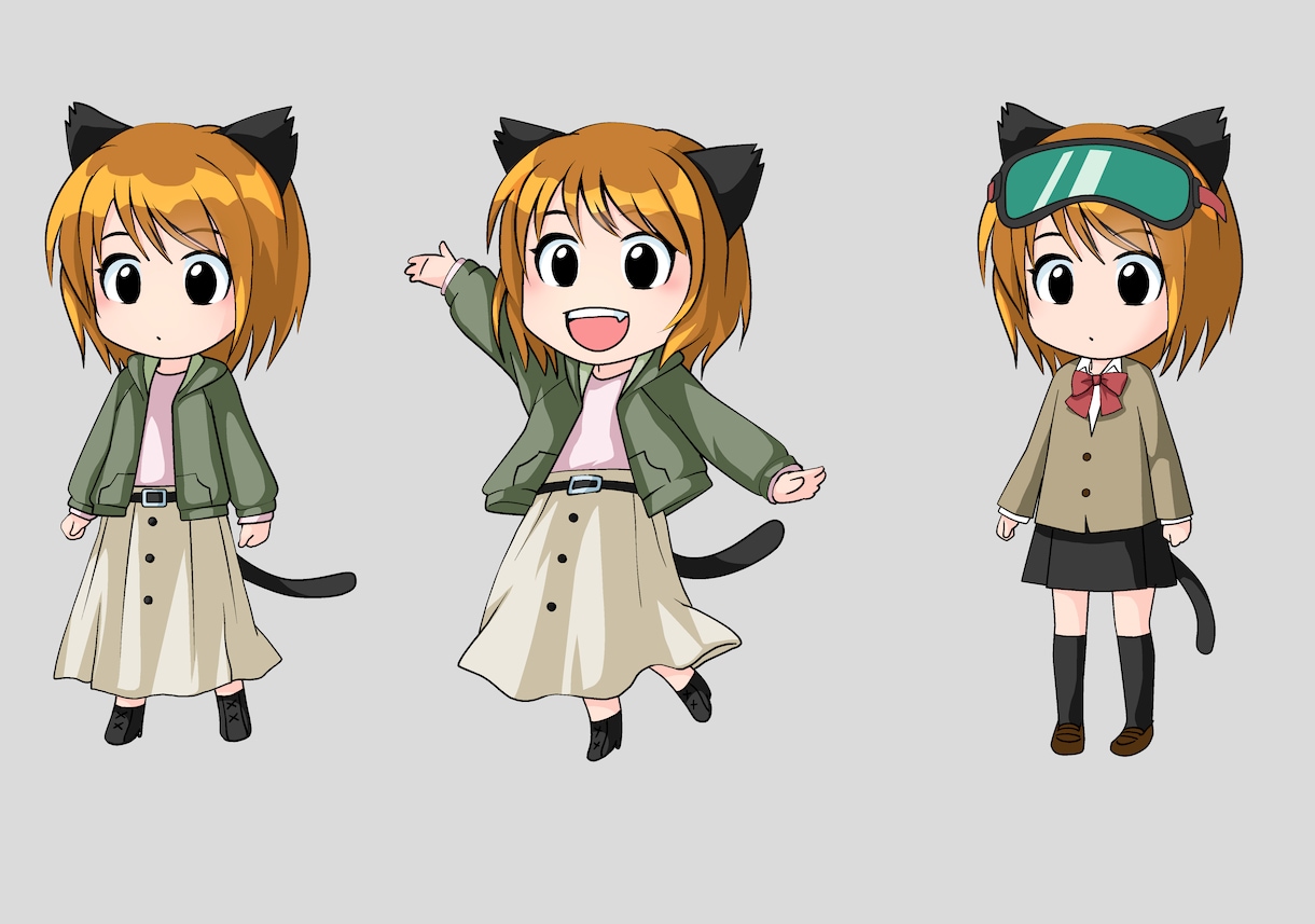 twitchのアイコン５個セット制作します twich かわいい　表情豊か　元気 イメージ2