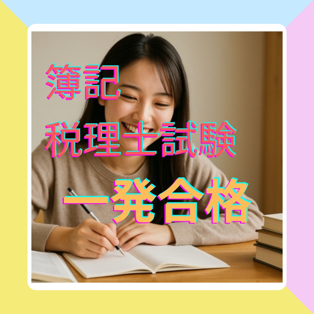 日商簿記・税理士試験科目一発合格した方法を教えます 独学・通信教育両方体験☆あなたに合わせた勉強法を考えます イメージ1