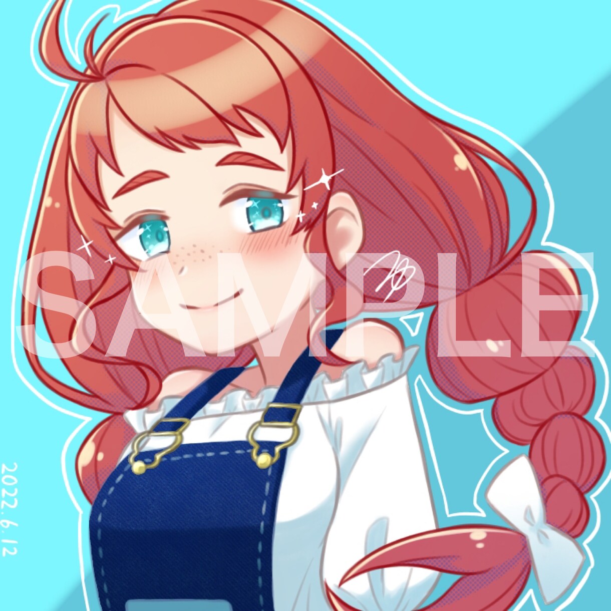 SNS等で使える可愛いアイコンを描きます シンプルでポップなイラストをお探しの方にピッタリです！ イメージ3