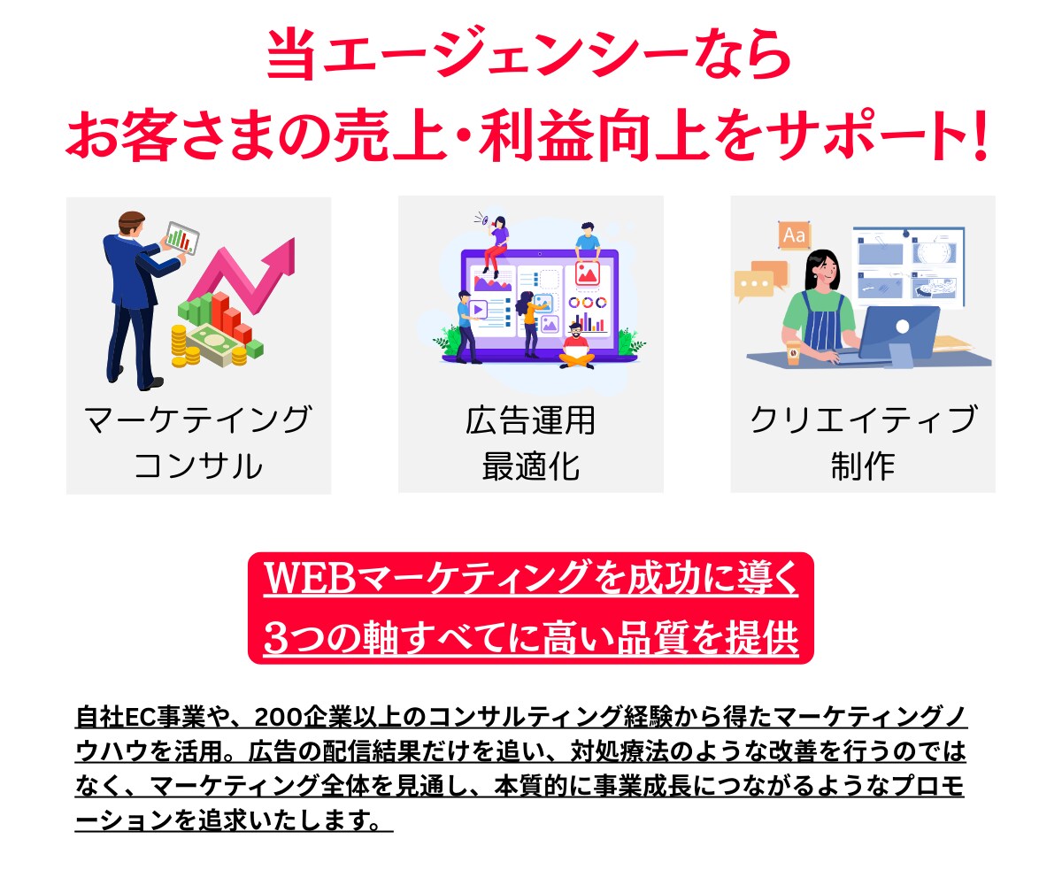年運用2億×運用歴15年Yahoo広告運用します 新規Yahoo広告の方限定：最大6万円分の広告クーポン イメージ3