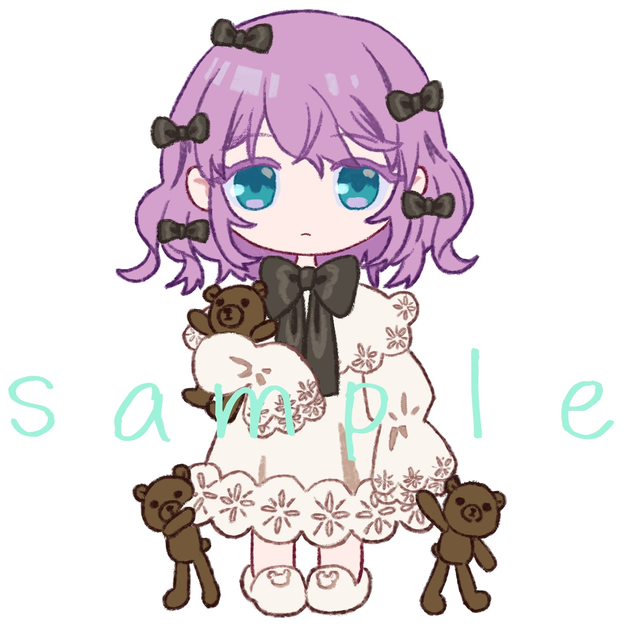 SDイラスト描きます 先着3名様、お値引を実施しております。 イメージ7