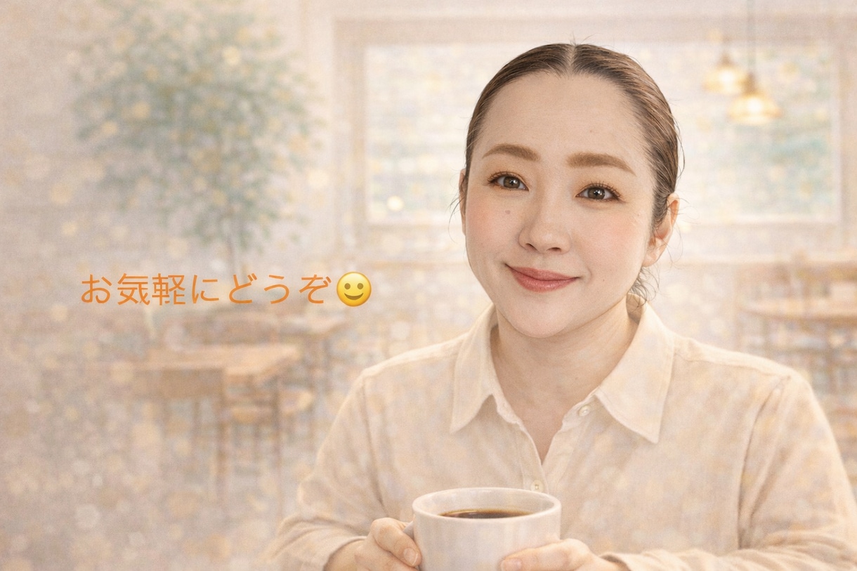 電話｜5分でもお気軽に☆お話し聴きます カフェ感覚で友達感覚でとにかくお話ししたい方どうぞ^_^ イメージ1
