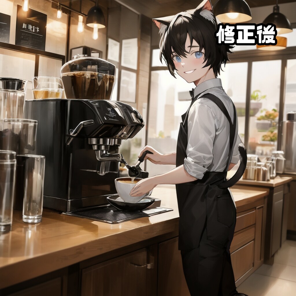 AIイラスト修正します 流行りのAIイラストのリタッチを格安で！ イメージ6