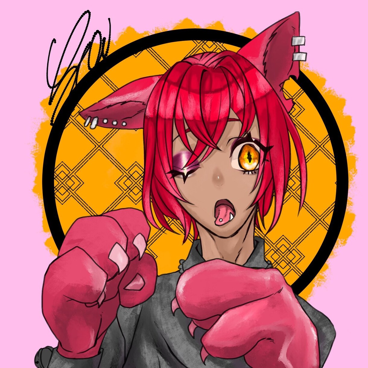 簡易SNSアイコン描きます オリジナルキャラクターやオーダーメイドでキャラ作成します！ イメージ4