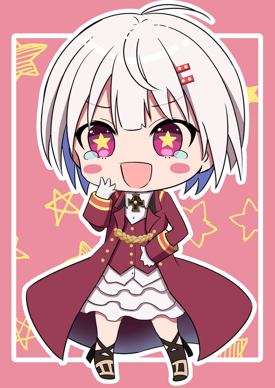 グッズ利用可！デフォルメイラストお描きします アクスタやキーホルダーに！グッズ化OK！ イメージ2