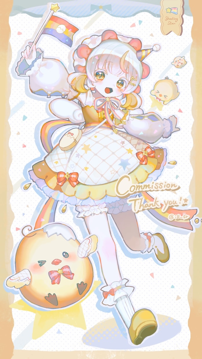 やさしい色合いで華やかな等身イラストを描きます 表情差分・立ち絵・サムネ対応！ご希望のキャラクター描きます イメージ5