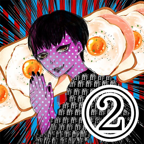 SNSなどのイラストアイコンを描きます ダーク、病み系、ポップなテイストでアイコンを作成します。 イメージ2