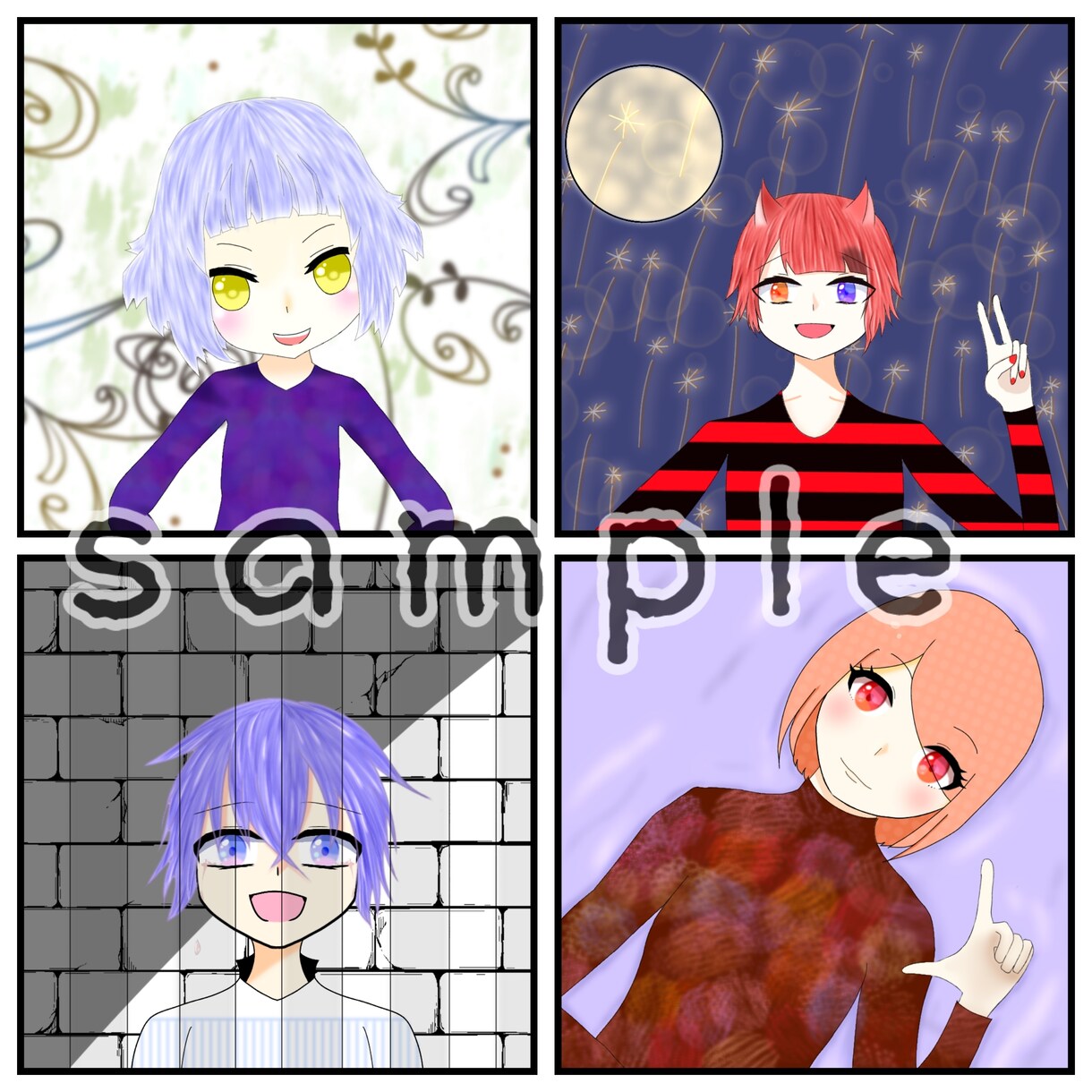 あなたの為にアイコンを描きます 自分だけのアイコン作りませんか？ イメージ2