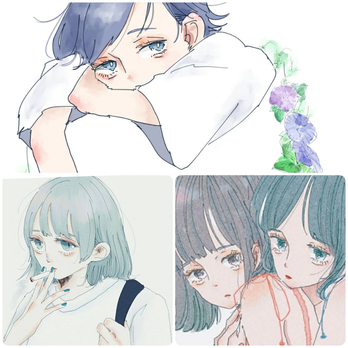 似顔絵イラストかきます SNSアイコン等に使えるイラスト風似顔絵お作りします！ イメージ1