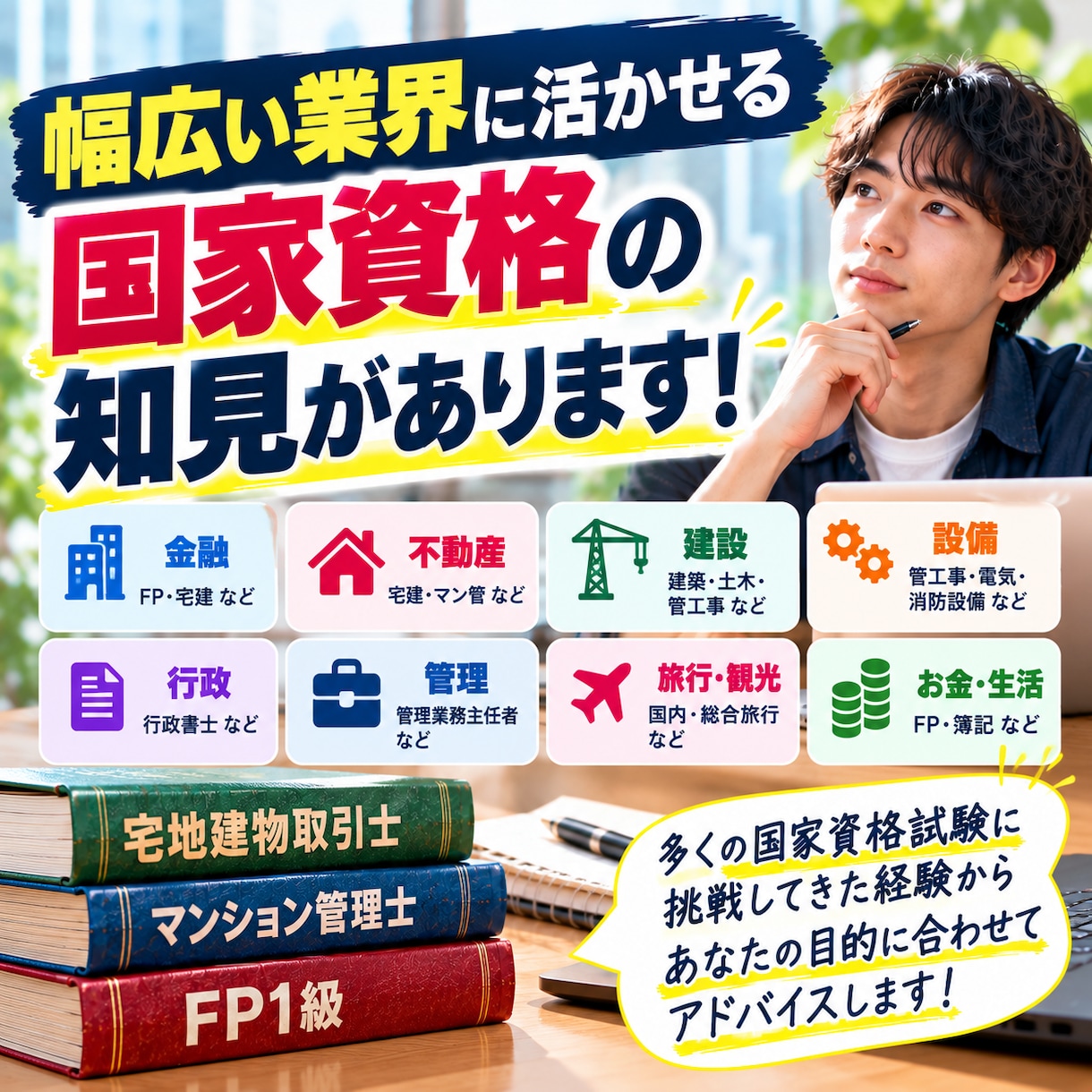 FP3級から1級まで資格取得・勉強相談に乗ります 大学4年の22歳で1級合格｜初挑戦から勉強法・ステップアップ イメージ8
