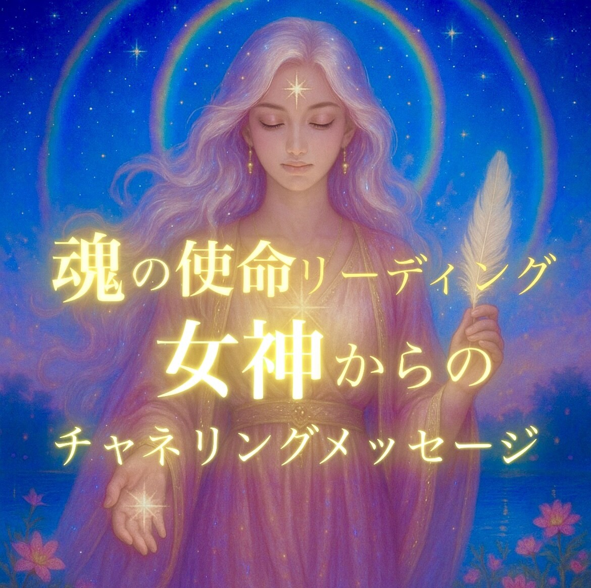 女神チャネリングで魂の使命と未来を読みます 魂の使命と未来をひらく神聖なメッセージをお届けします イメージ1