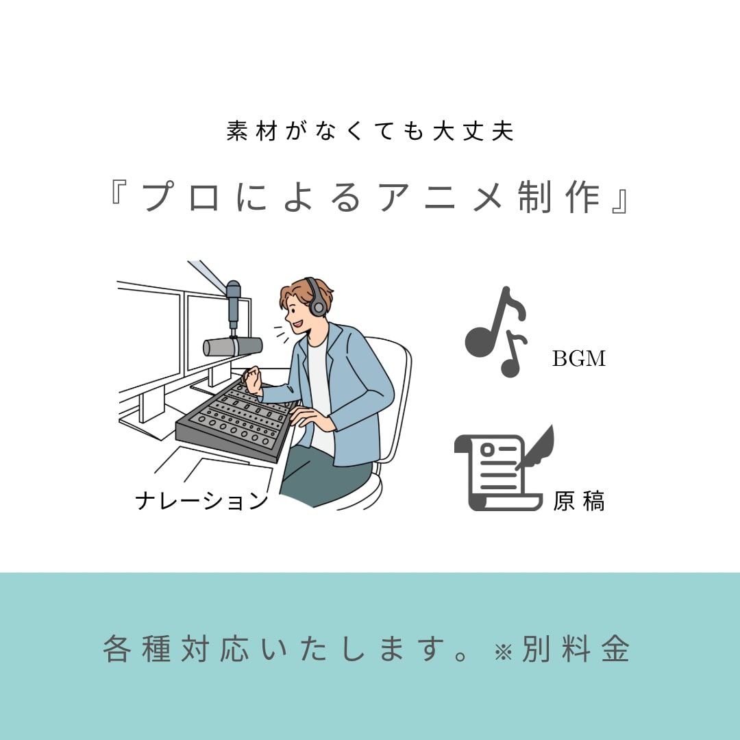 訴求力UPのビジネスアニメーションを制作します デザイン重視のVYONDアニメーションで目的を達成させます イメージ3