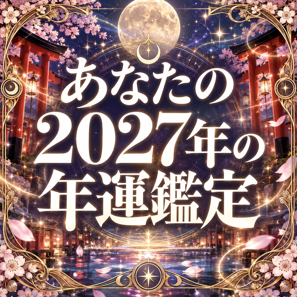 2027年運勢・転機と好調期を星読みで鑑定します 12ヶ月の運気波と開運法を網羅｜2027年完全パーソナル鑑定 イメージ1