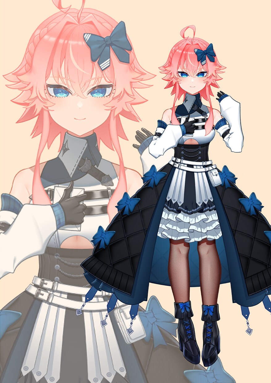 Vtuberキャラクターの一括制作を承ります あなただけのかっこよくてかわいいモデルを描きます！ イメージ1