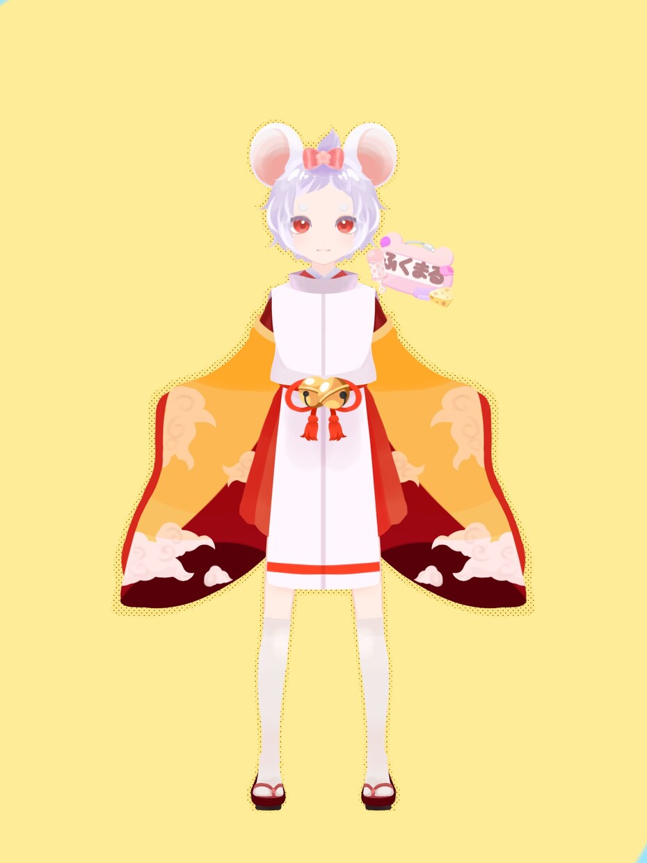 VTuberとして使用できる立ち絵をお描きします かわいい・かっこいいキャラクターを描きます イメージ2