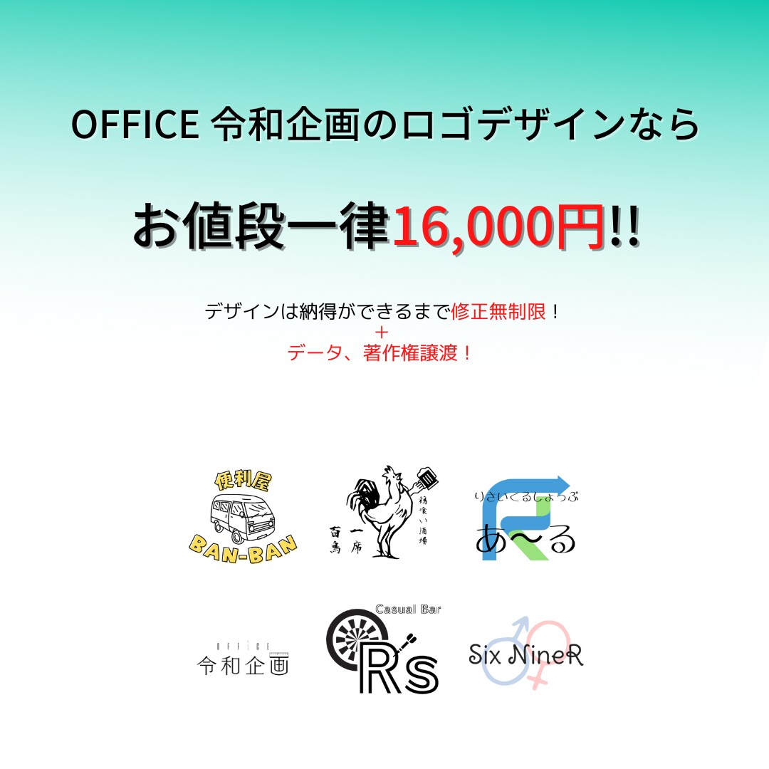 何度でも修正無料！ロゴ作成します あなたの会社に！お店に！チームに！様々なジャンルに対応！ イメージ1