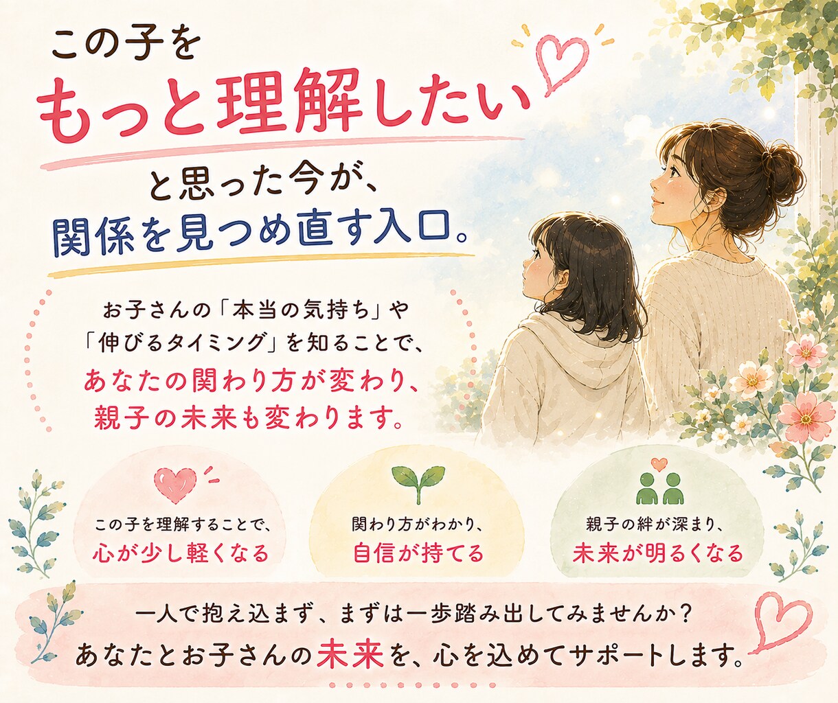チャット相談　なぜこの子はこうなのか？を読みます 親子の悩みの背景を、算命学と心理学の視点から紐解きます イメージ10
