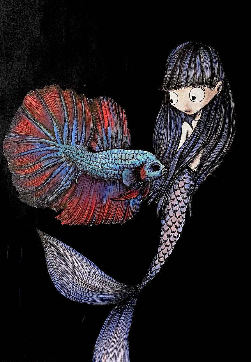 ダークファンタジーのイラストを描きます 現役デザイナーが独特な世界観をお届けします。 イメージ1