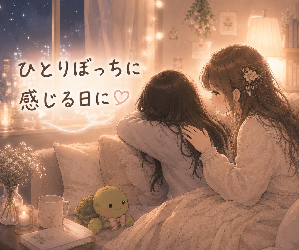 あたたかい声であなたと同じ時間を過ごします ひとりぼっちを感じる、心が疲れた、大丈夫、安心して休んで イメージ1