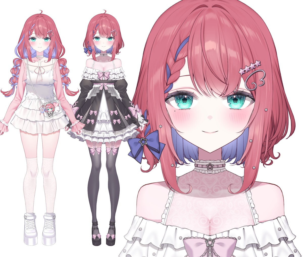 あなただけのVTuber用のモデルを作成します 高クオリティな自分だけのモデルを作成させていただきます！ イメージ3