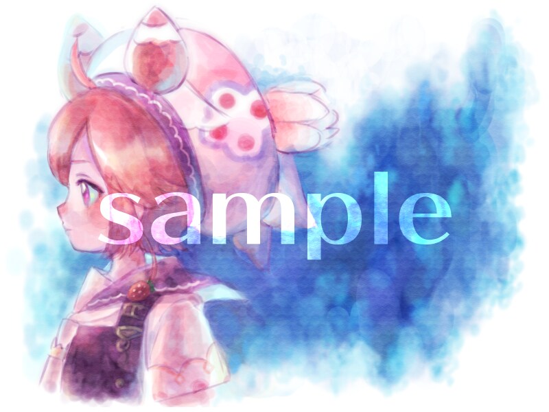 幻想的で高品質なイラストを制作致します 世界観のあるCDジャケット、挿絵、MVイラストなどに！ イメージ4