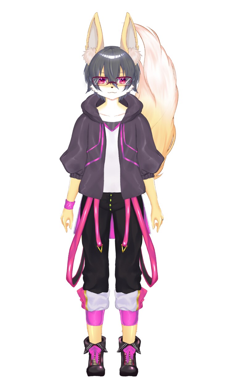 Vtuber向けイラスト+モデリング、制作します かっこいいかわいいモデルが必要な方へ イメージ2