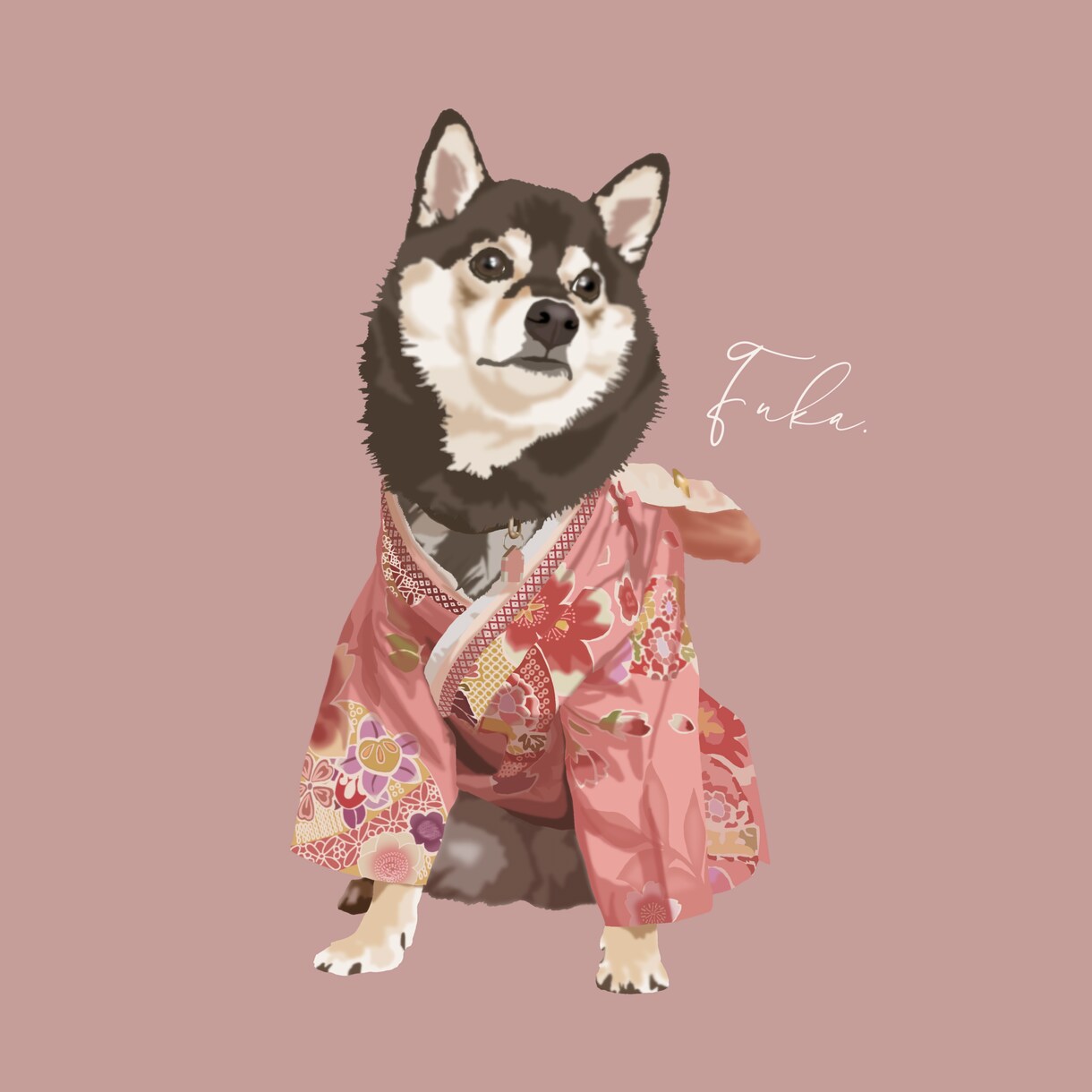 貴方の愛犬をそっくりに魅力的なイラストに仕上げます ＼ 大好きな“愛犬”をイラストにしてみませんか？ ／ イメージ5