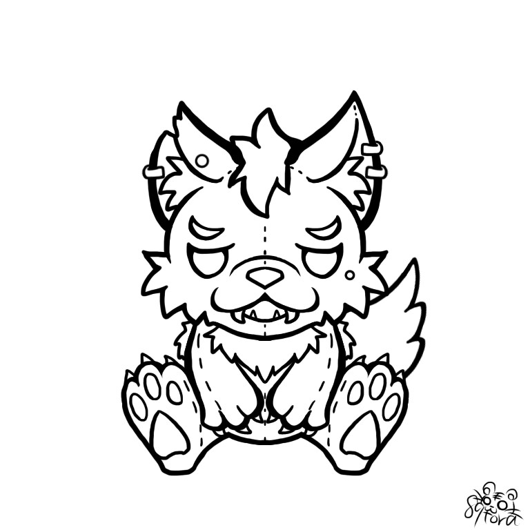 ケモナーさんにおすすめします ケモノ系のぬいぐるみイラスト化します イメージ2