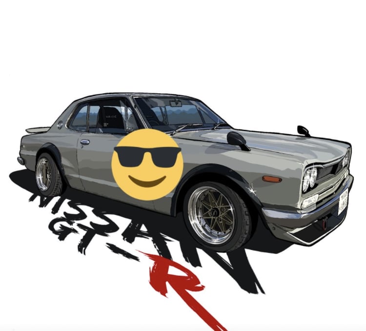 車のイラスト描きます 写真を元に、お気に入りの車の写真をもとに描きます イメージ3