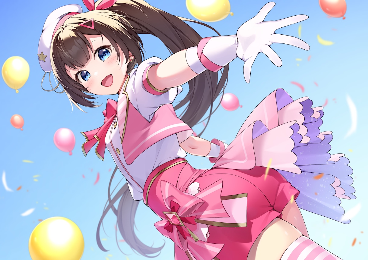 人物イラスト制作★鮮やかな可愛い絵柄で描きます 観賞用、SNS用、動画用など！企業・商用利用もOK！※要料金 イメージ10