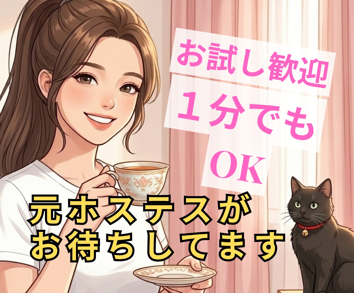 お試し歓迎｜1分からOK✨お電話待ってます 初めてでも安心｜短時間OKの電話相談☘️愚痴・悩み聞きます イメージ5