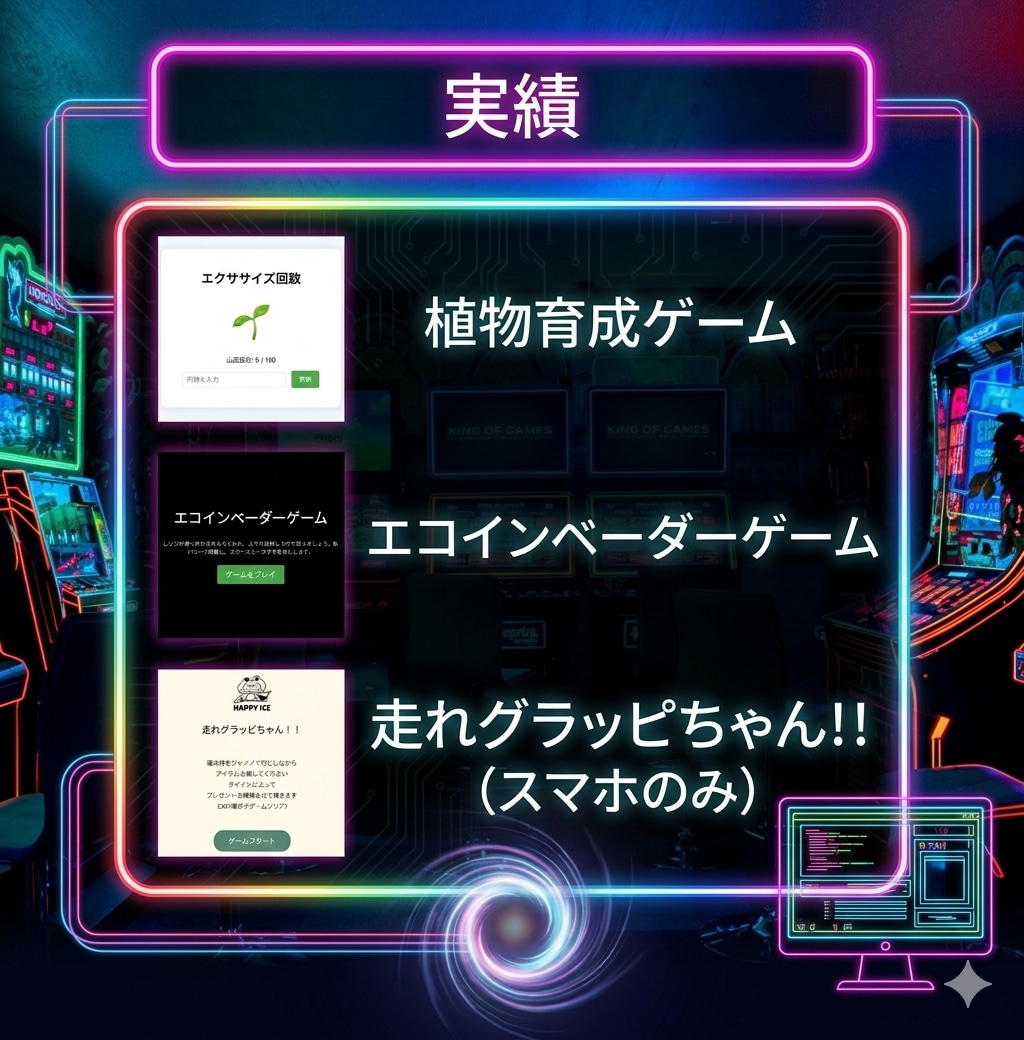 リンクポチッですぐ遊べるミニゲームを作ります ミニゲームで集客へと導き、ビジネスの成長を加速させます! イメージ2