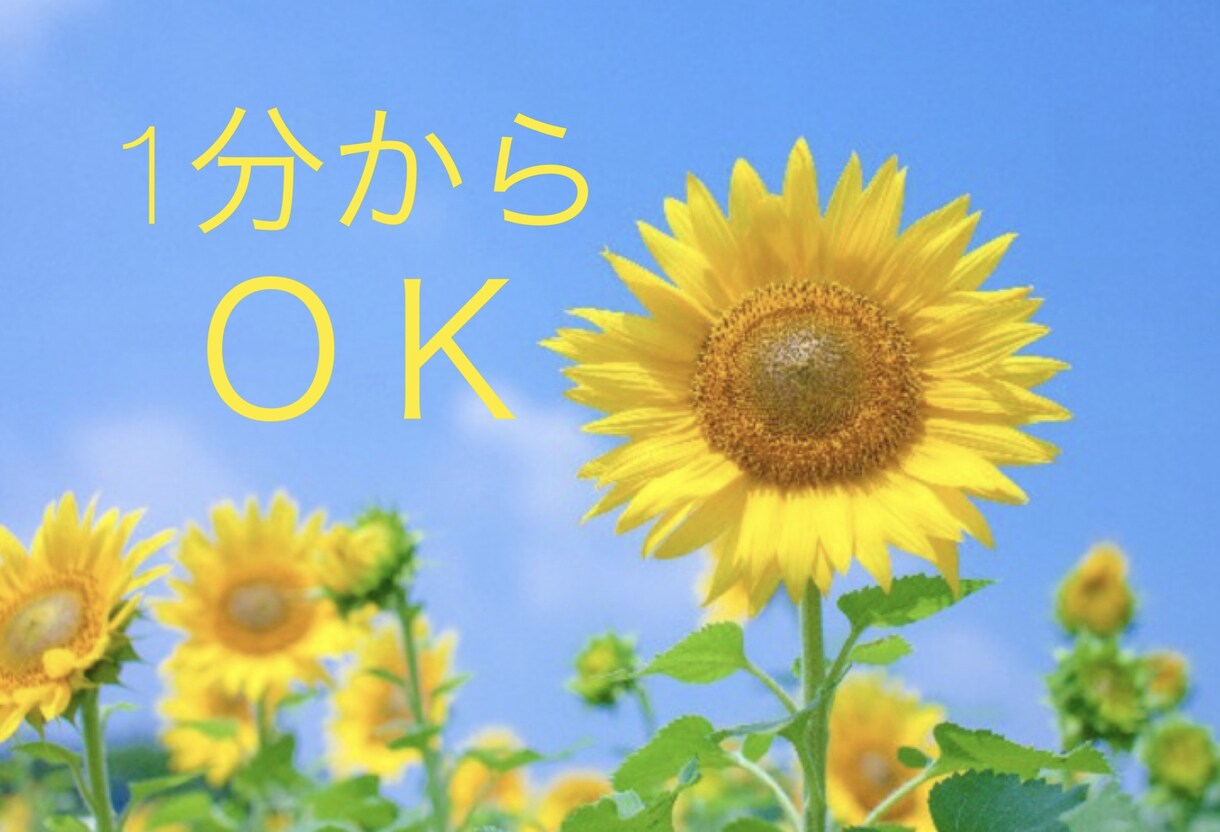 お試し1分でもＯＫ!!秘密厳守☆愚痴聞きます なんでも話してスッキリしませんか？ イメージ1