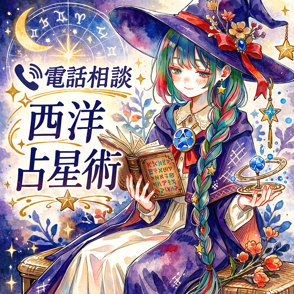 あなたの運勢を西洋占星術で占います 電話でよりスムーズに、深く読み解いてみませんか？ イメージ1