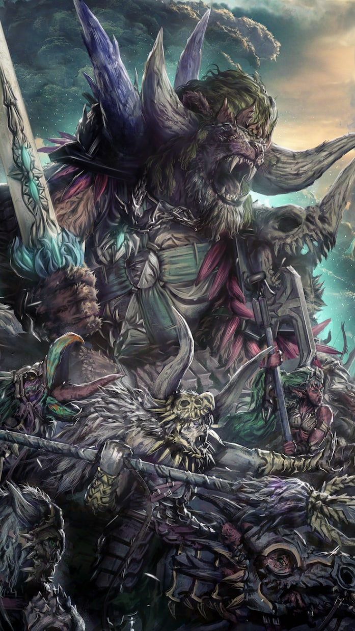 MAKING ILLUSTRATION　挑戦します 40時間をかけた厚塗り系リアルゲームイラスト イメージ6
