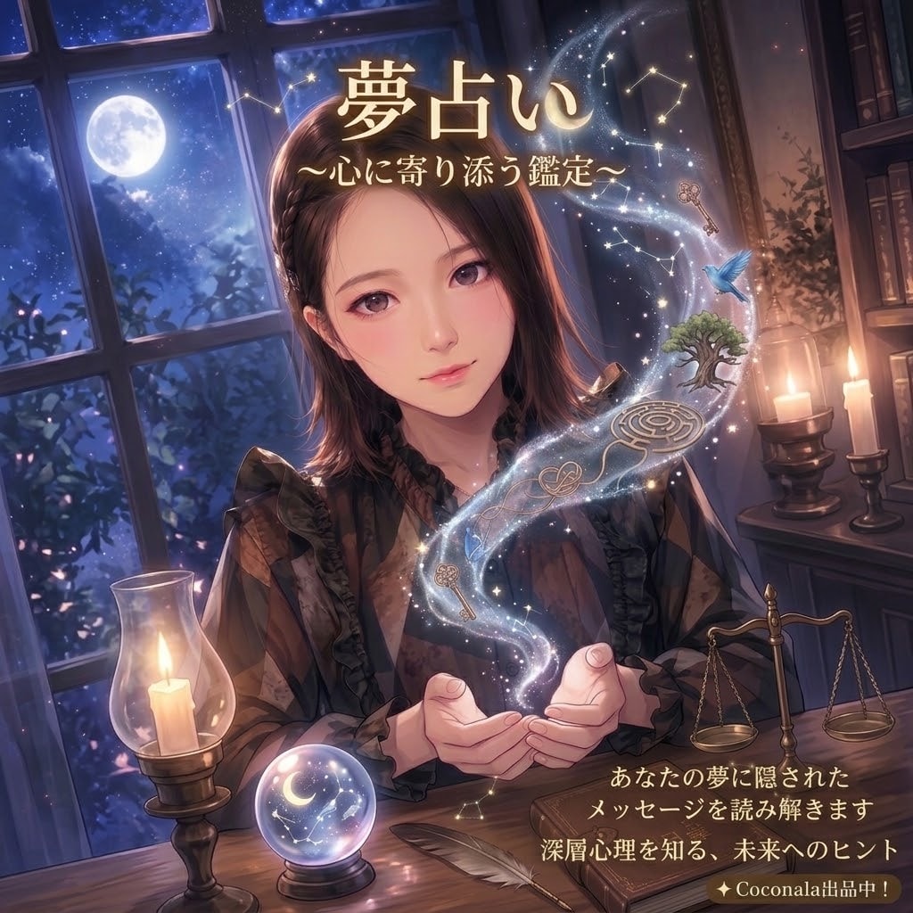 貴方の夢に隠された「心からのメッセージ」を読みます 貴方が見た夢には貴方自身も気づいていない何かが隠れているかも イメージ1