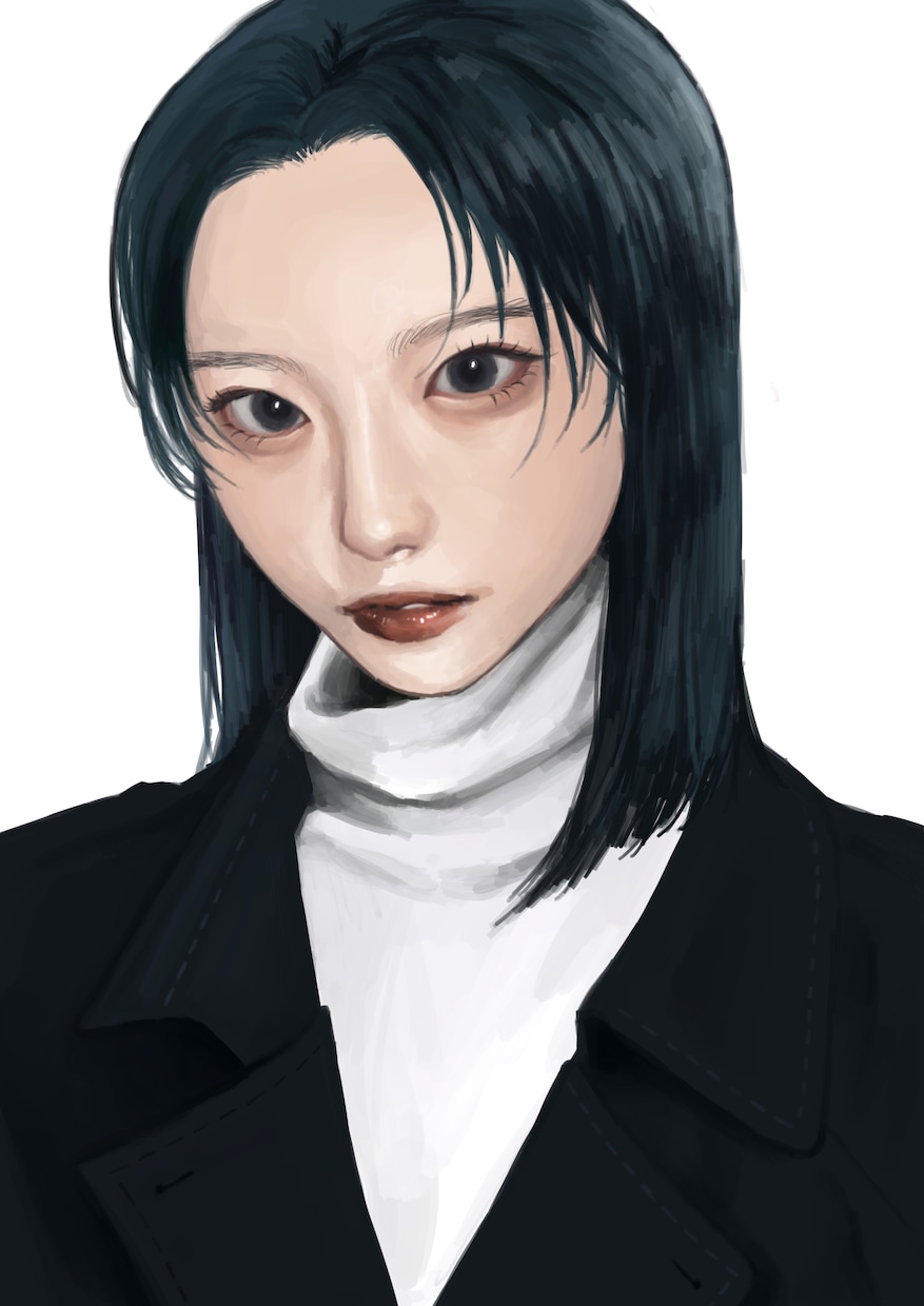 厚塗りで絵を描きます リアル調の人物画が得意です、ご依頼お待ちしております！ イメージ8