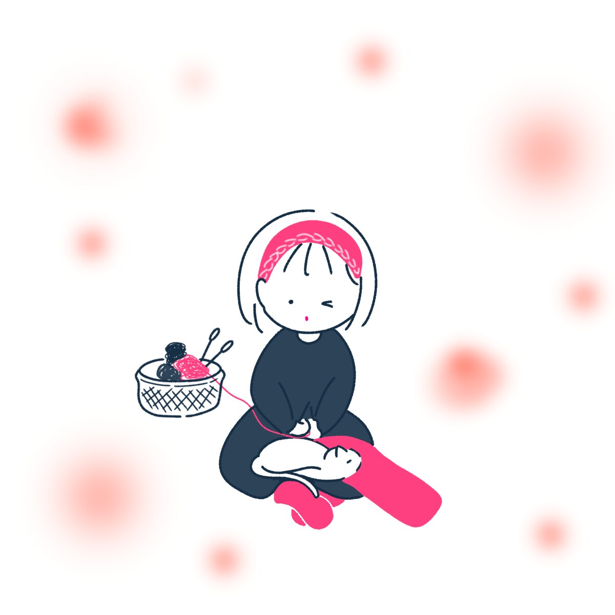 見るたびにほっと。今を少し楽にする一枚を描きます カラーも同一価格！今を少し楽にするお守りがテーマです。 イメージ5
