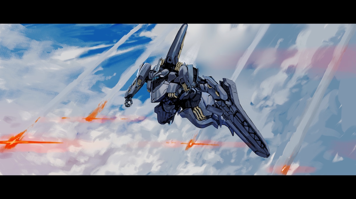 メカ、ロボットイラストの制作承ります 重厚感のあるリアル系のメカ作品の必要な方にお勧めです！ イメージ4