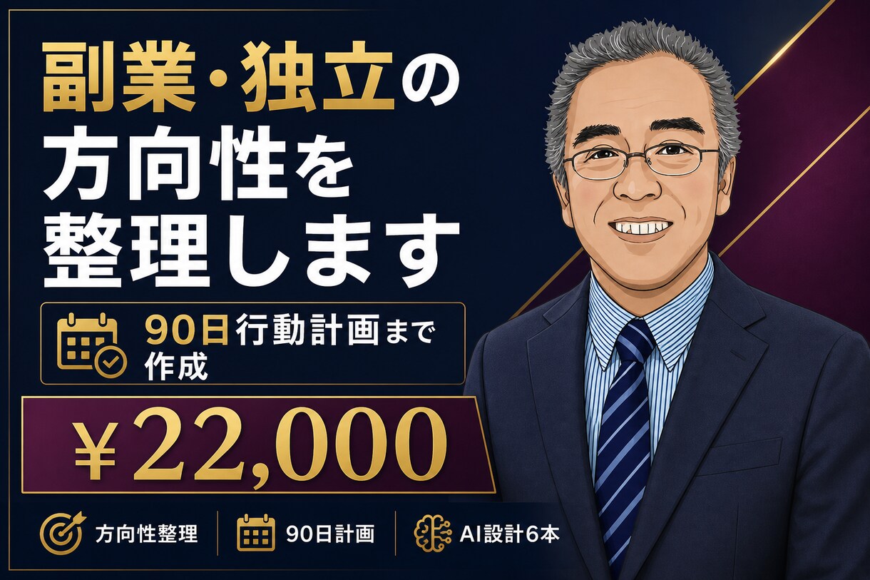 強みを言語化し90日の行動設計まで完成させます 気づいただけで終わらせない。決めて動くセッション。 イメージ1