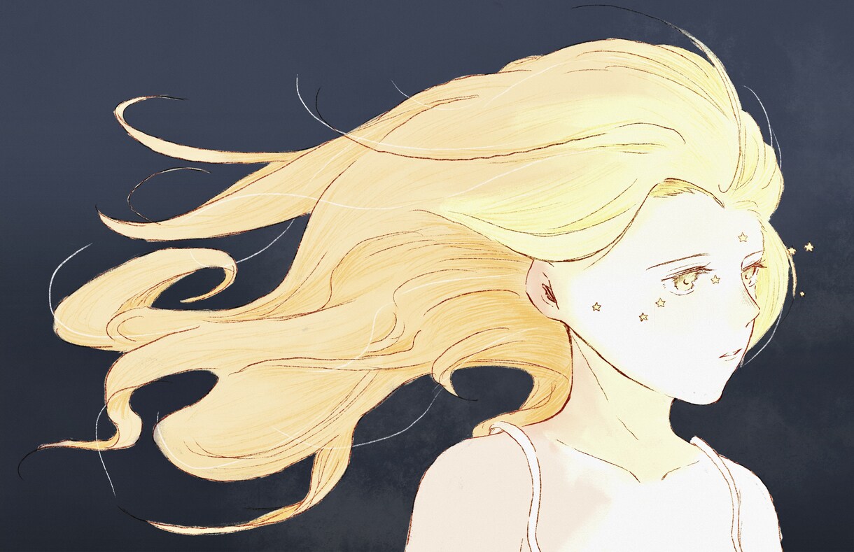 綺麗めなイラスト制作します MV・書籍・SNSアイコン等柔軟に対応いたします イメージ1