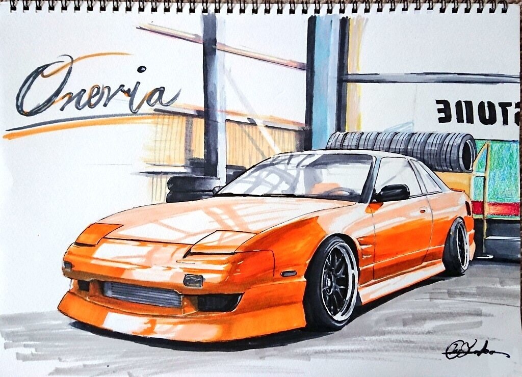あなたの愛車のイラストを描きます 車仲間へのプレゼントや愛車への思い出に！ イメージ10