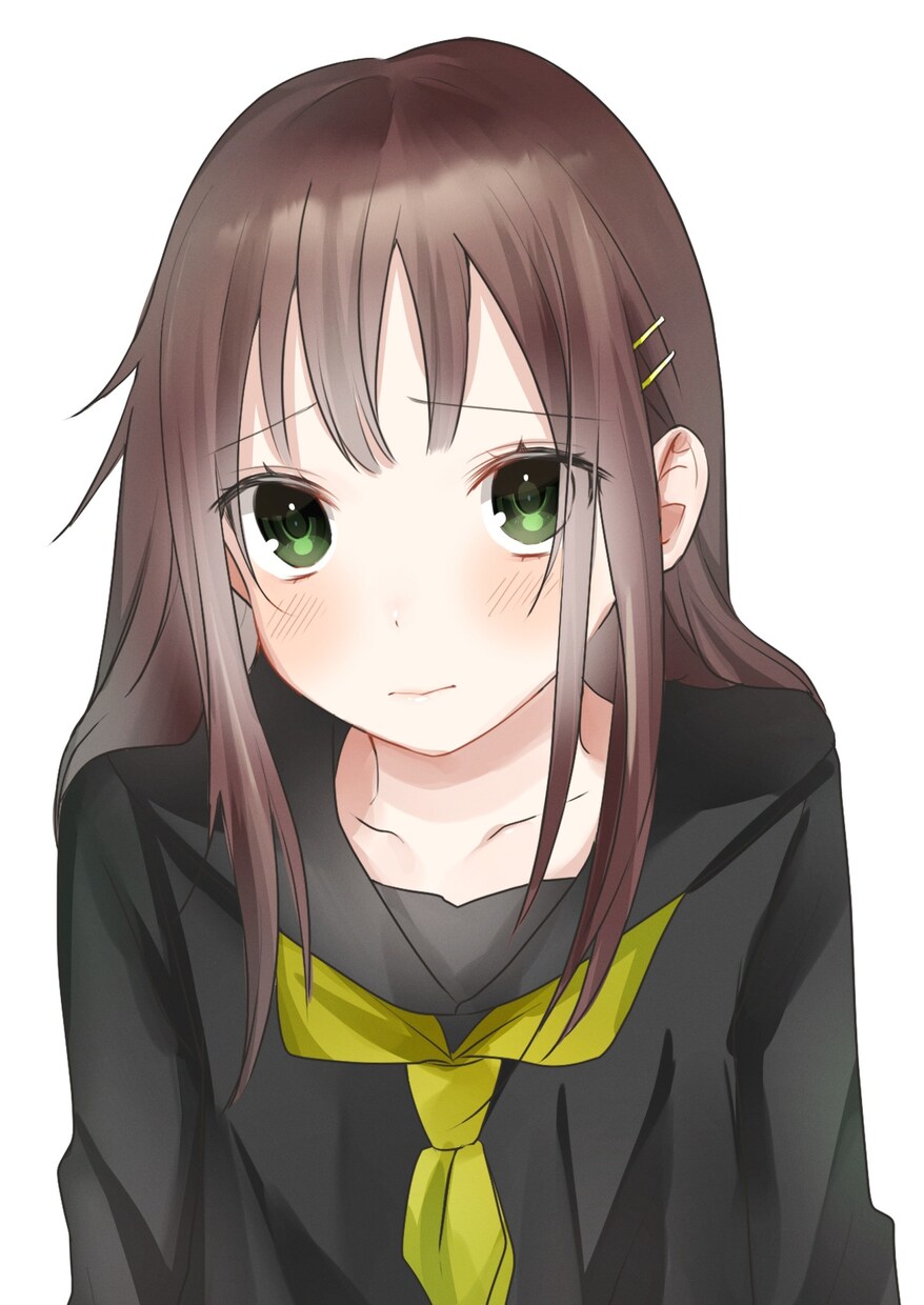 SNS用アイコンをバストアップで描きます 透明感のある女の子を描くのが得意です！ イメージ1